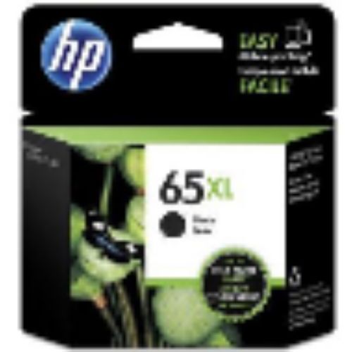 HP 65XL Black Ink Cartridge - High Yield Inkjet Cartridge for 300 Pages - Compatible with HP Printers