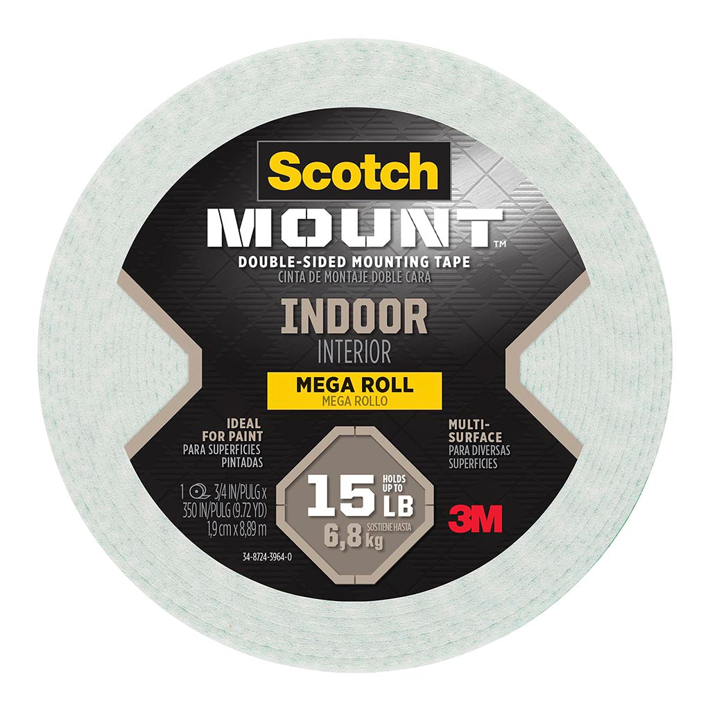 Scotch Indoor Mounting Tape 110H-LNG 19mm x 8.8m