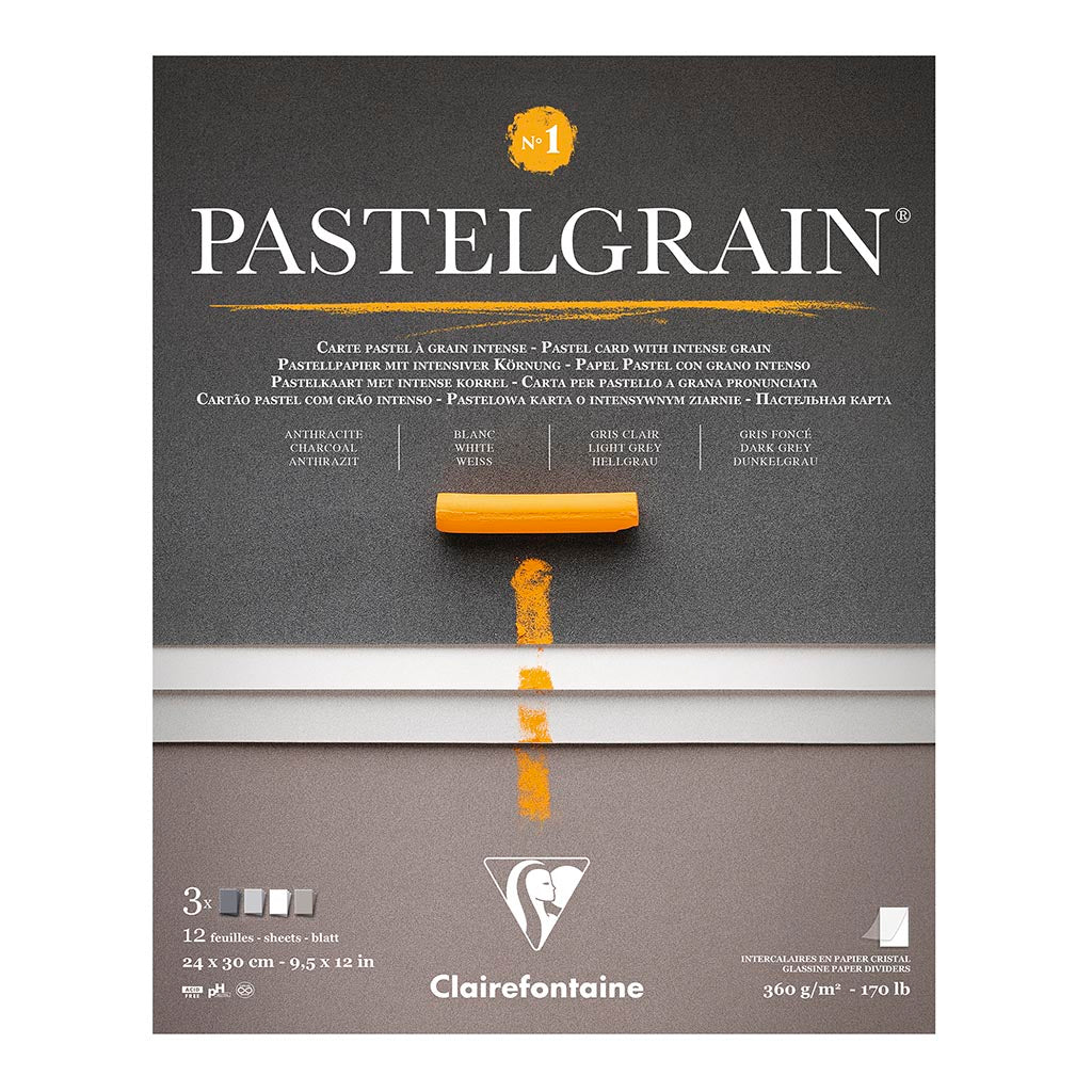 PastelGrain Pad No.1 24x30cm 12sh