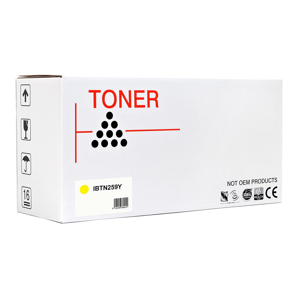 Icon Compatible Brother TN259Y Yellow Toner Cartridge