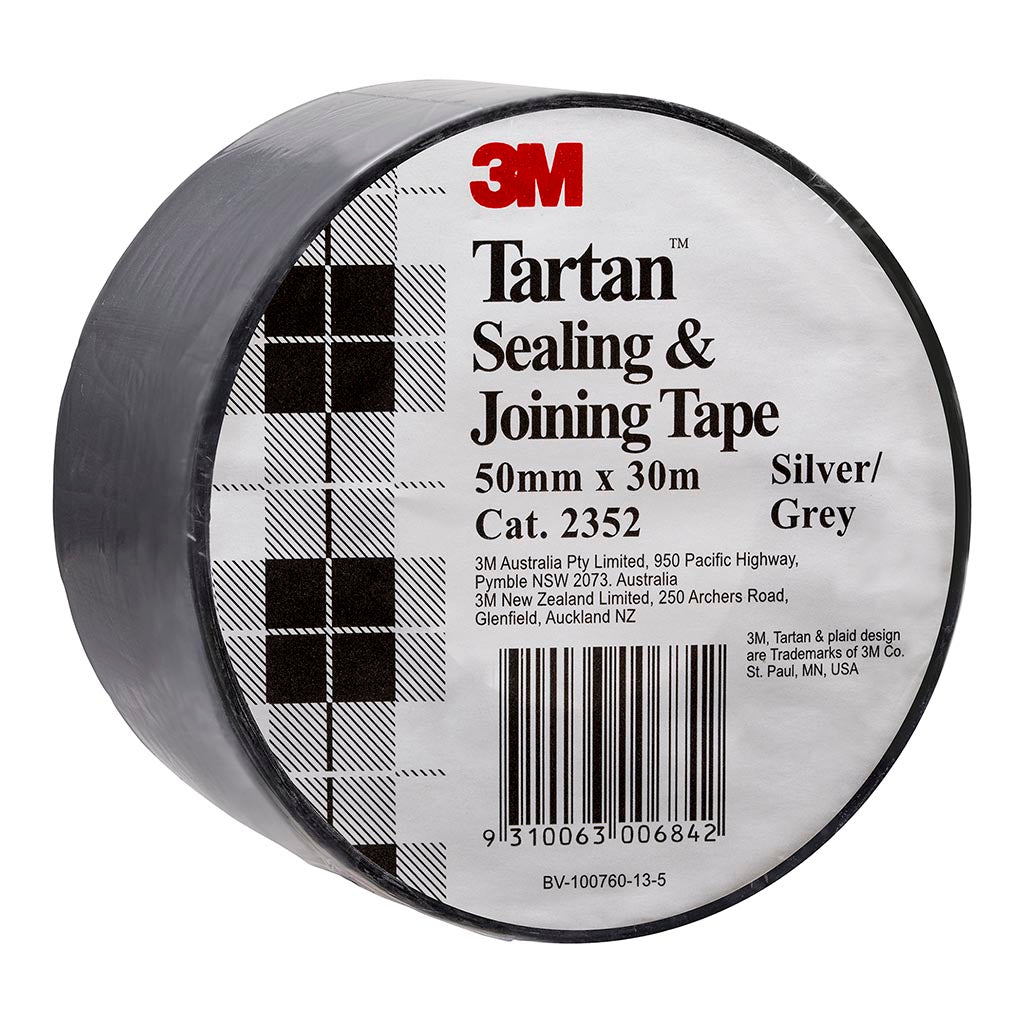 3M Tartan Seal and Join Tape 2352 50mm x 30m Silver