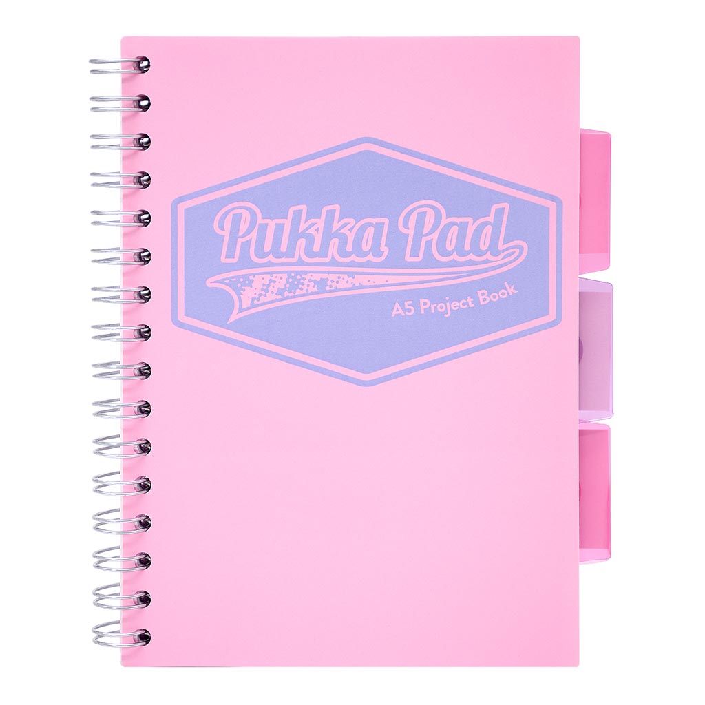 Pukka Pastel Project Book A5 Pink