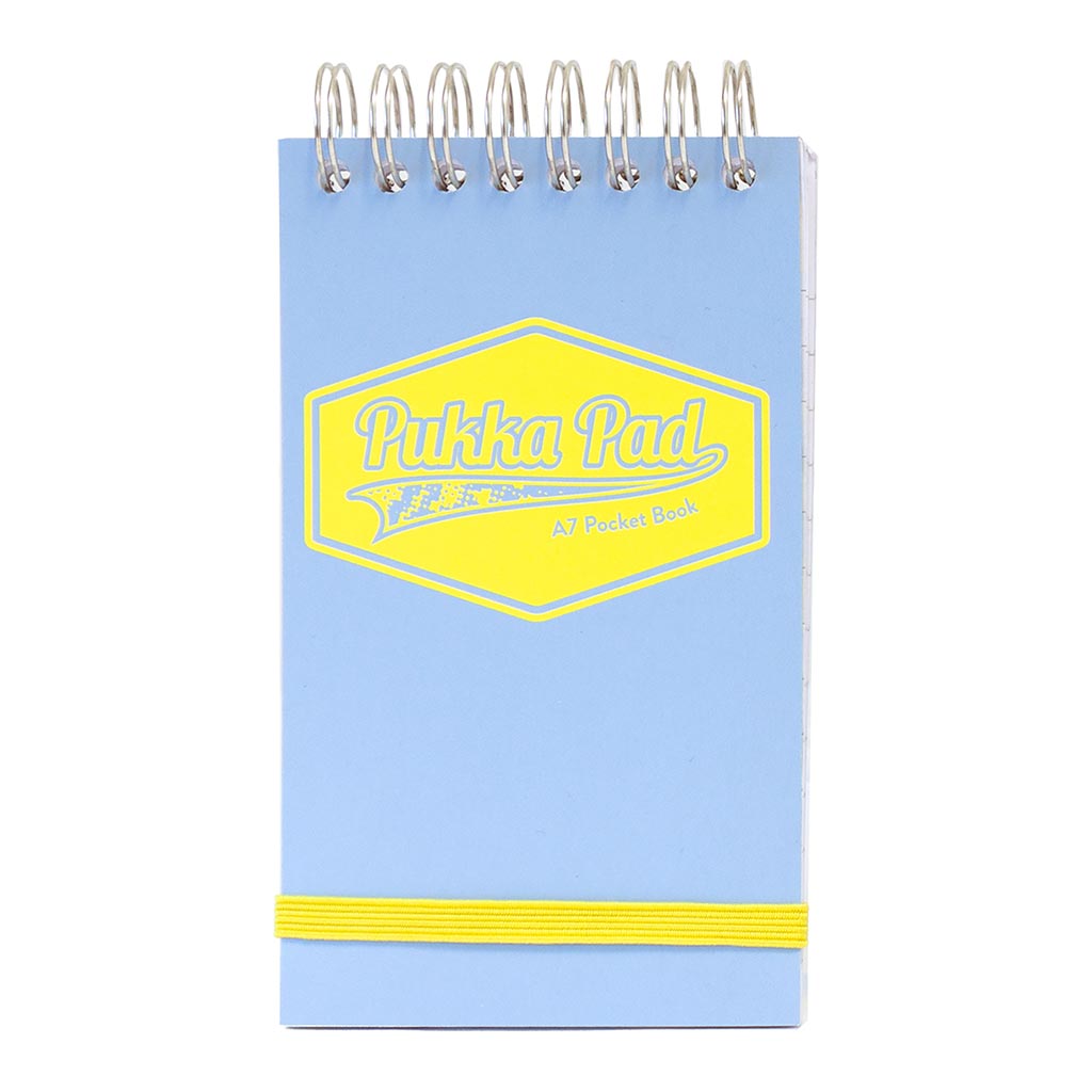 Pukka Pastel Notepad A7 Blue
