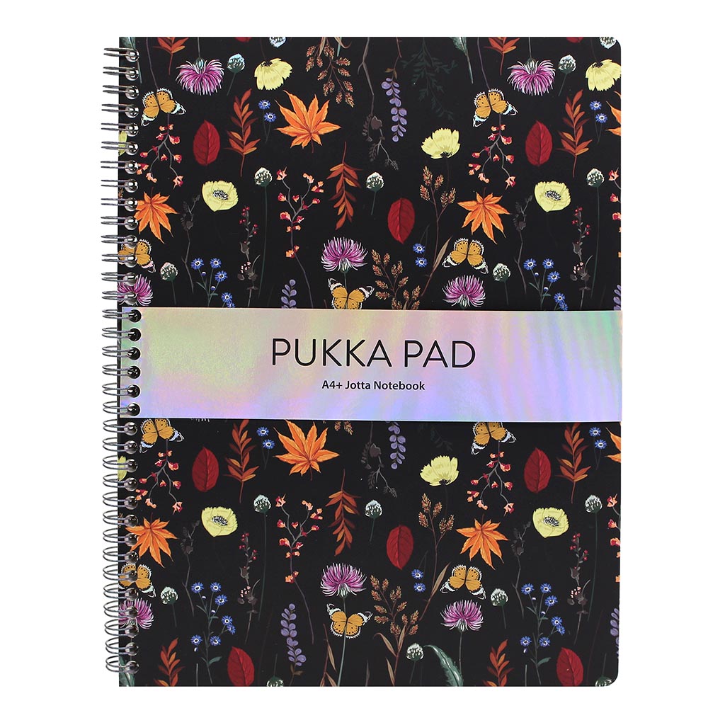 Pukka Bloom Jotta Pad A4+ Black