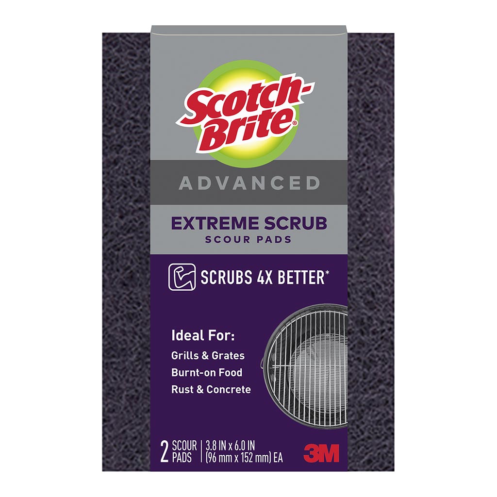 Scotch-Brite Extreme Scrub Scouring Pad, Pack of 2