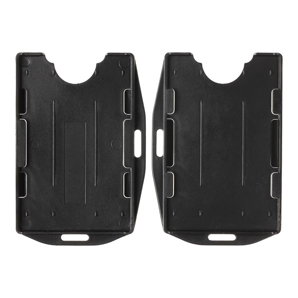 Okin ID Card Holder Double Sided Black, Pack of 10