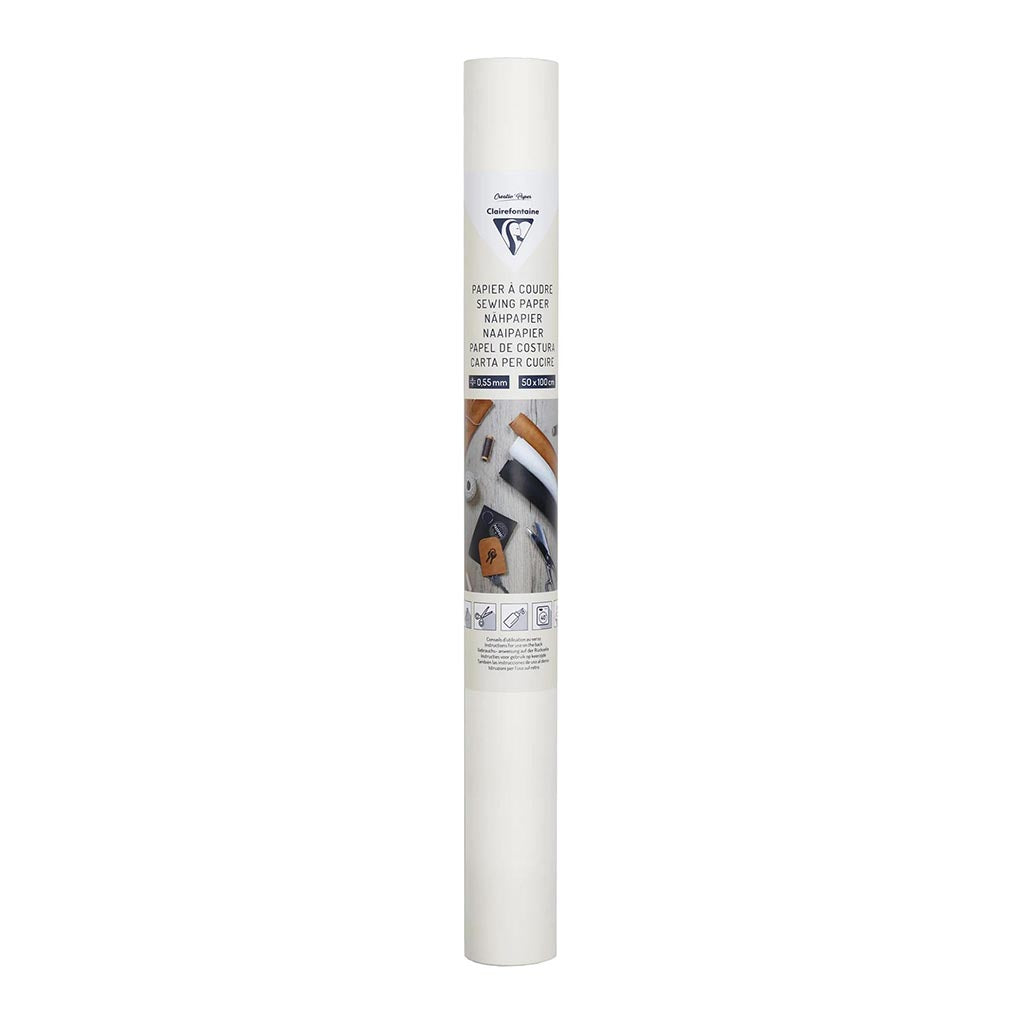 Clairefontaine Sewing Paper 48x100cm White