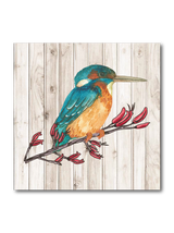 Art Block Plywood : Light Wood - Kingfisher