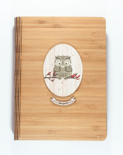 Bamboo Journal -  Morepork - Notebook