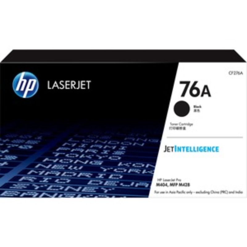 HP 76A Black Toner Cartridge - Original Laser Toner - 3000 Page Yield - JetIntelligence