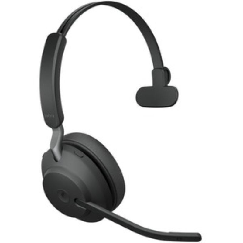 Jabra Evolve2 65 Mono Headset - Wireless Bluetooth - USB Type A - Professional Office Audio