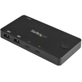 StarTech KVM Switchbox for 2 Computers - 4K 60Hz USB-C HDMI with 4 USB Ports - Compact Design