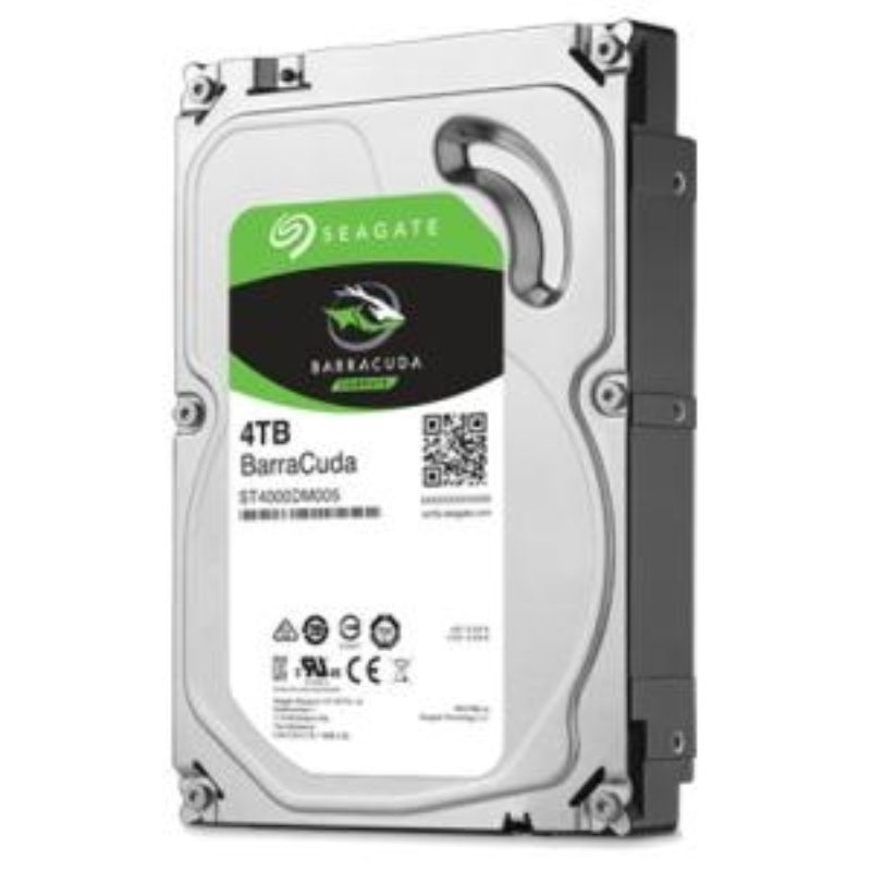 4 TB Seagate BarraCuda ST4000DM004 3.5" Internal SATA Hard Drive - High-Speed Storage Solution