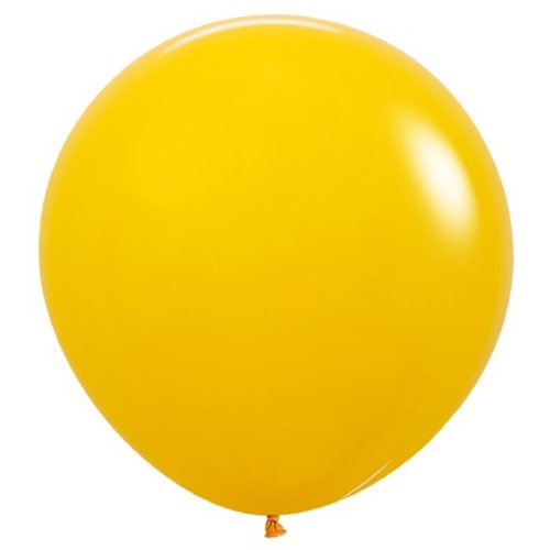 Sempertex 60cm Fashion Honey Yellow Latex Balloons ,  - Pack of 10