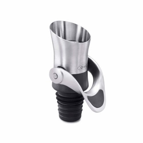Wine Stopper & Pourer - OXO STEEL