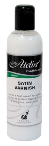 Acrylic Paint - Atelier Satin Varnish 250ml