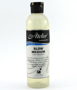 Atelier Slow Medium Acrylic Paint 250ml, versatile with controlled drying for seamless color blending and smooth layering.