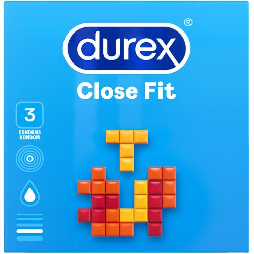 Durex Close Fit 3's ( 3 Pack )