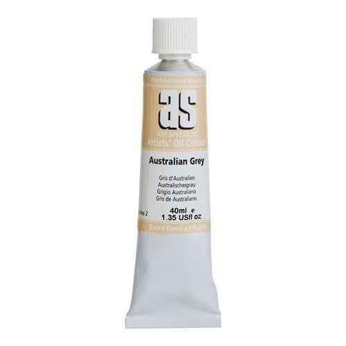 Artist Oil Paint - As Oil 40ml S2 Australian Grey