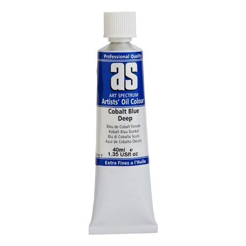 Artist Oil Paint - As Oil 40ml S4 Cobalt Deep Blue