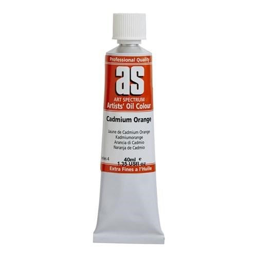 Artist Oil Paint - As Oil 40ml S4 Cad Orange
