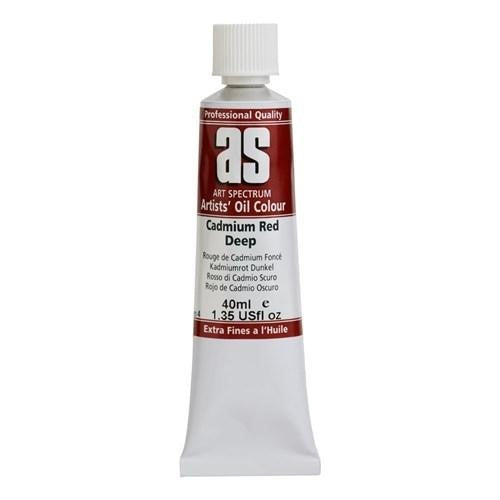 Artist Oil Paint - As Oil 40ml S4 Cad Red Deep