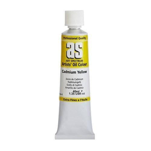 Artist Oil Paint - As Oil 40ml S4 Cad Yellow