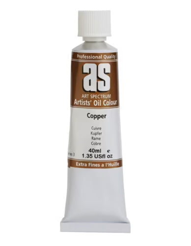 Artist Oil Paint - As Oil 40ml S3 Copper