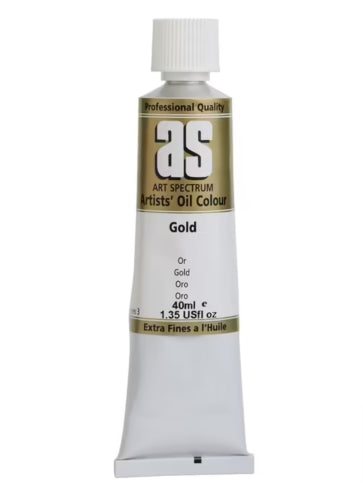 Artist Oil Paint - As Oil 40ml S3 Gold