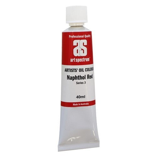 Art Spectrum Artist Oil Colour - 40ML S3 NAPHTHOL RED