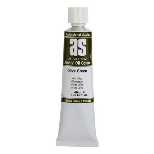 Artist Oil Paint - As Oil 40ml S2 Olive Green