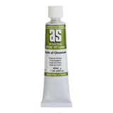 40ml tube of Artist Oil Paint in Oxide of Chromium, featuring vibrant, lightfast pigments for rich artistic expression.