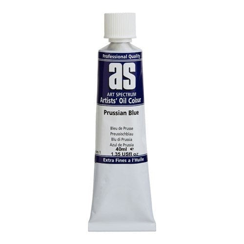 Artist Oil Paint - As Oil 40ml S1 Prussian Blue