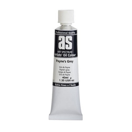 Artist Oil Paint - As Oil 40ml S1 Paynes Grey