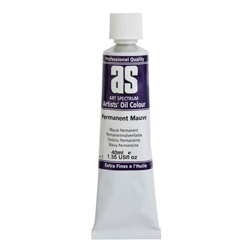 Artist Oil Paint - As Oil 40ml S2 Permanent Mauve