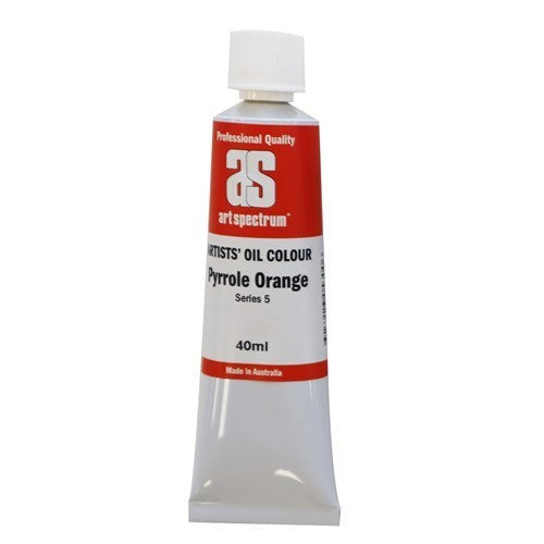 Art Spectrum Artist Oil Colour - 40ML S5 PYRROLE ORANGE