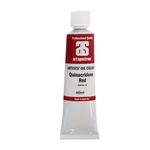 Art Spectrum Artist Oil Colour - 40ML S4 QUINACRIDONE RED