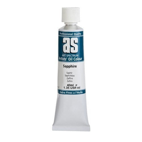 Artist Oil Paint - As Oil 40ml S2 Saphire Blue