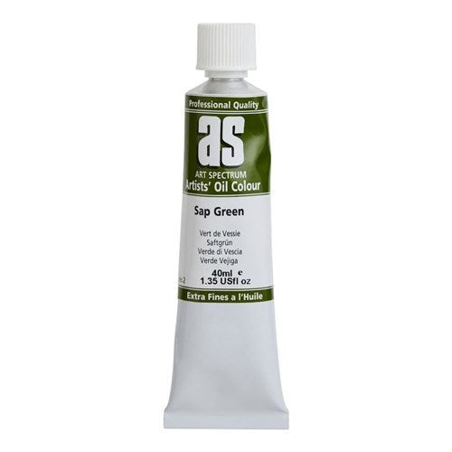 Artist Oil Paint - As Oil 40ml S2 Sap Green