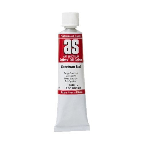 Artist Oil Paint - As Oil 40ml S1 Spec Red