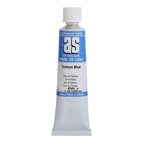 Artist Oil Paint - As Oil 40ml S3 Tasman Blue