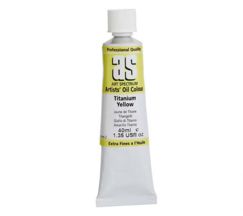 Artist Oil Paint - As Oil 40ml S2 Tit/Yellow