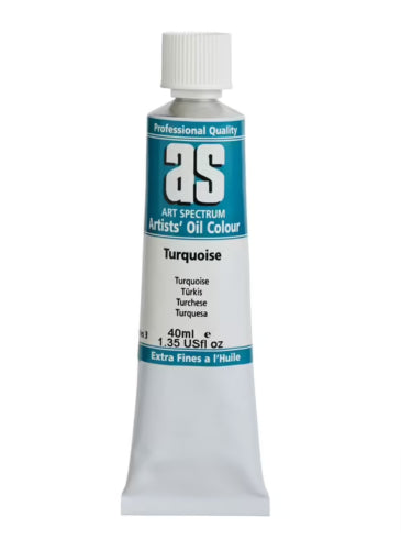 Artist Oil Paint - As Oil 40ml S3 Turquoise