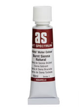 10ml tube of Art Spectrum Watercolour Paint in natural Sienna, ideal for vibrant art with smooth application and blending.