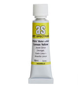 Bright Lemon Yellow watercolour paint in 10mL tube, perfect for vivid artworks and easy blending.