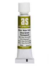 Watercolour Paint - As W/Col 10ml S2 Olive Green Permanent