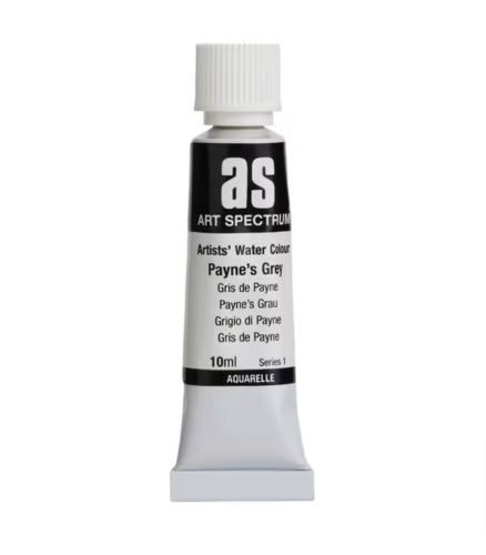 Watercolour Paint - As W/Col 10ml S1 Paynes Grey