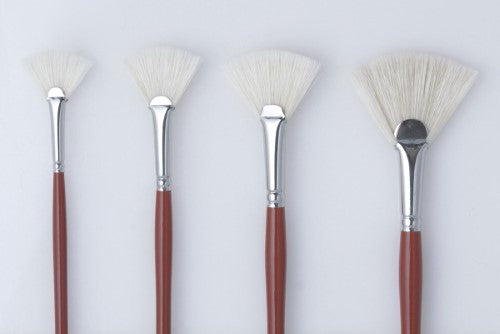Artist Brush - As 1000 Hog Bristle Fan 2
