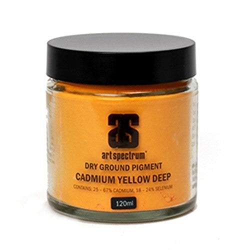 Art Spectrum Dry Ground Pigment - 120ML S4 CADMIUM YELLOW DEEP