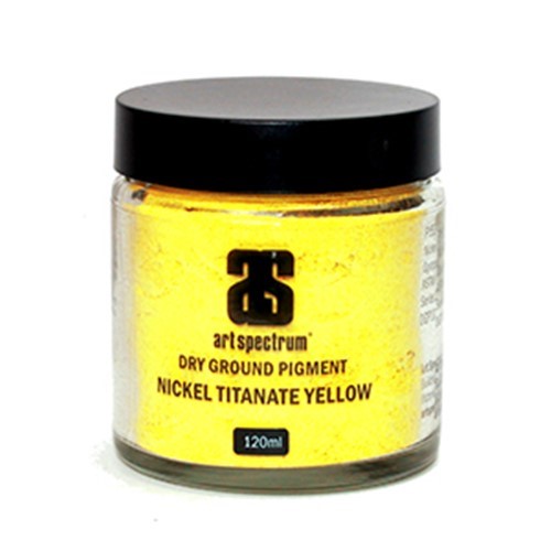 Art Spectrum Dry Ground Pigment - 120ML S2 NICKEL TITANATE YELLOW